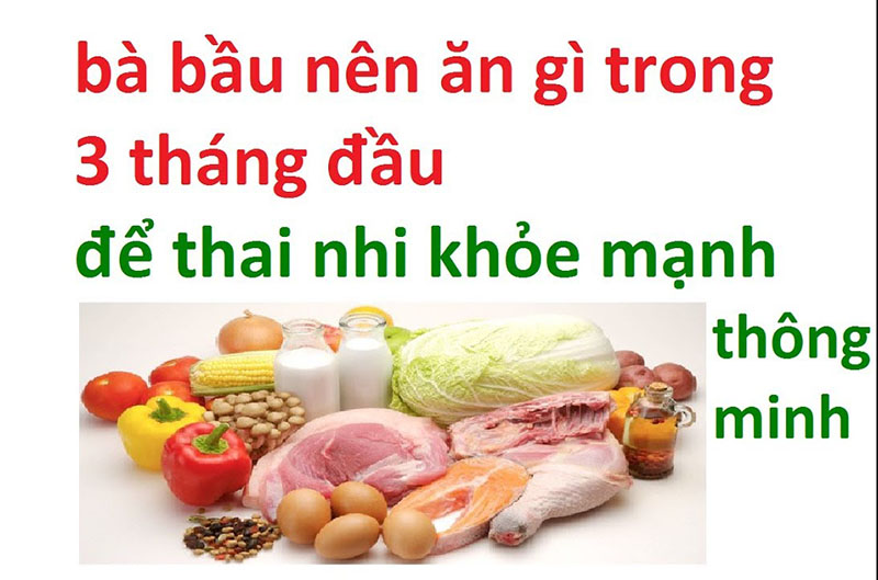 3-thai-dau-thai-ky-nen-an-gi 3 tháng đầu thai kỳ nên ăn gì