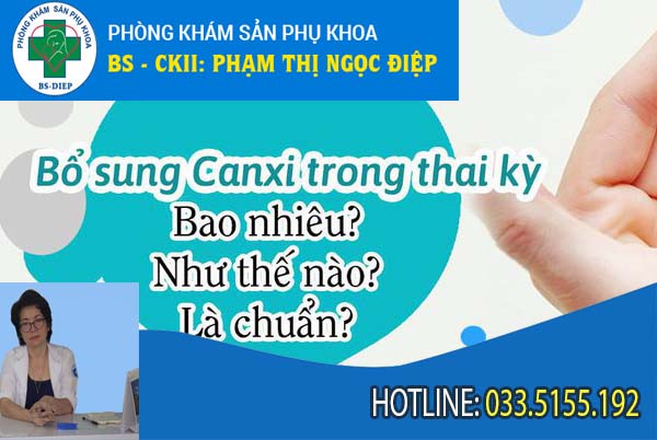 Bổ xung canxi cho bà mẹ khi mang thai