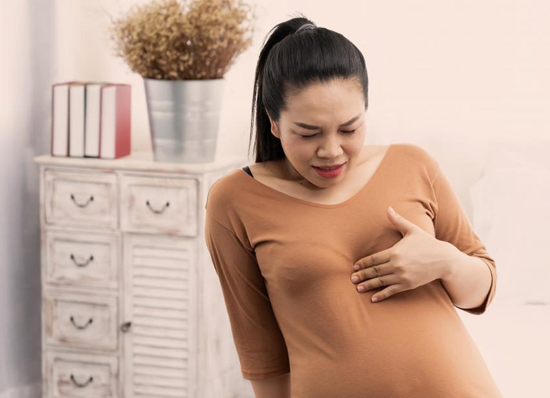 kho-tho-khi-mang-thai Khó thở khi mang thai