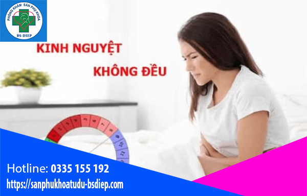 Knhi nguyệt không đều