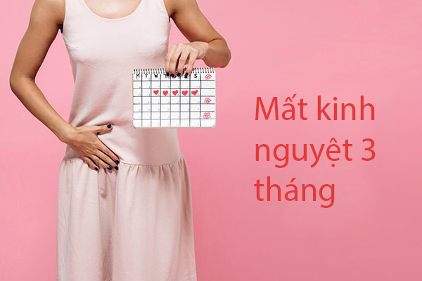 Mất kinh nguyệt 3 tháng là bị làm sao?