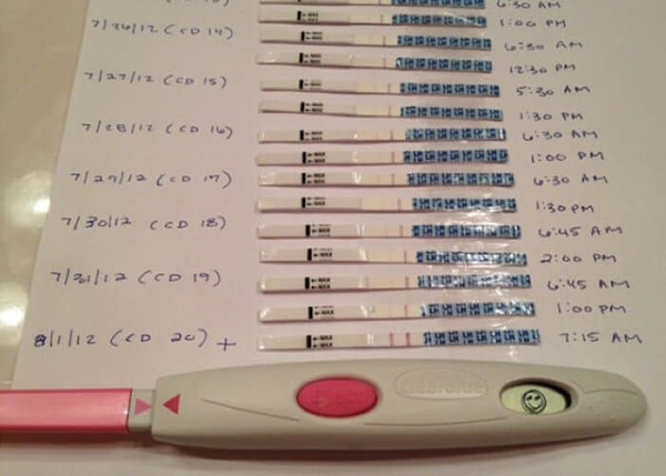 Sử dụng que thử trứng để biết được thời điểm trứng rụng chính xác