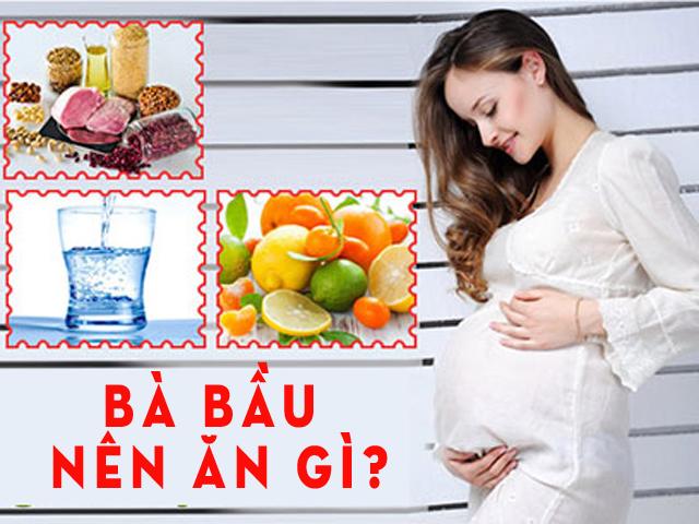 Những thực phẩm tốt cho bà bầu