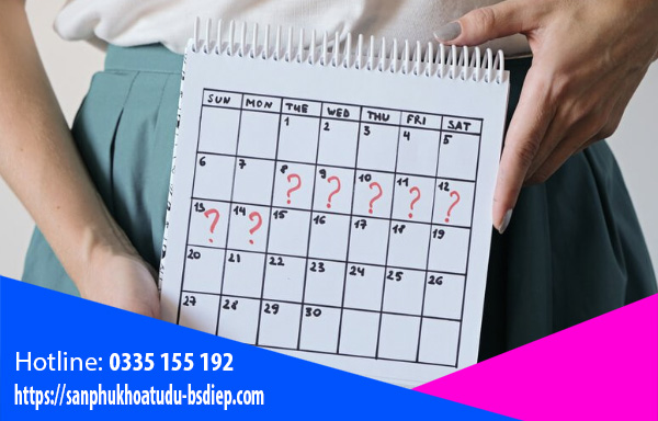 Trễ kinh nhưng không có dấu hiệu mang thai